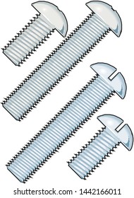 Bolt nut Icon Vector illustration.