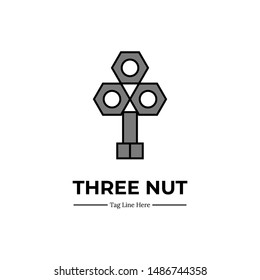 Bolt and Nut logo template. Professional services for branding your company, organization, and business.