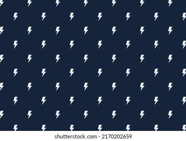 Bolt Pattern Vector. Thunder Pattern.  Wallpaper. Free Space For Text. Background.