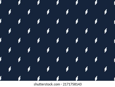 Bolt pattern vector. Thunder pattern.  wallpaper. free space for text. background.