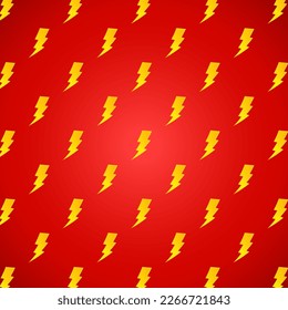 Bolt pattern vector. Thunder pattern.  wallpaper. free space for text. background.