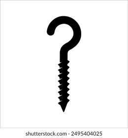 bolt, screw, nut washer seamless pattern Vector illustration.
