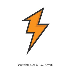 Bolt sign vector illustration