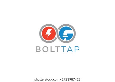 Diseño de logotipos de Bolt Tap para Tecnología, energía y servicios digitales