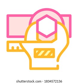 vector de icono de ajuste de los tornillos. señal de apriete del tornillo. ilustración de símbolo aislado