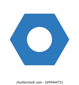bolt vector glyph color icon 