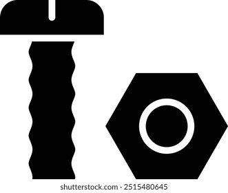 Bolt Vector Icon Design Illustration