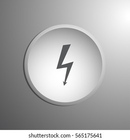 bolt web vector icon