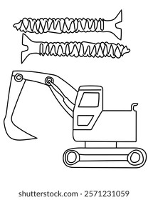 Bolts, Excavator vector tools are essential digital resources for architects, engineers, and designers tools typically use vector graphics to create precise,scalable illustrations.