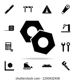 bolts icon. Engineering icons universal set for web and mobile