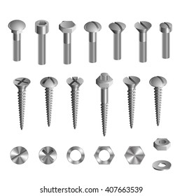 bolts nuts screws set