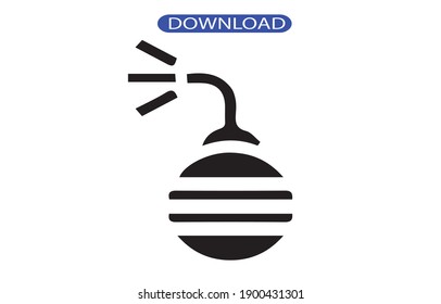 bom Symbol oder Logo einzeln auf Zeichen Vektorgrafik - hochwertige Vektorsymbole im schwarzen Stil.