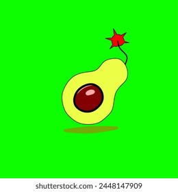 Bomb avocado Eps | Avacado, Background, wallpaper,fruit, Svg,Eps, Vector Logo 