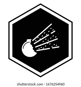 Bomb blast Befware Sign, Explosion Risk warning vector Glyph icon design, Detonations on white background