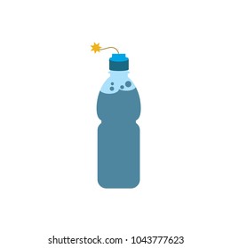 Bomb Bootle Logo Icon Design