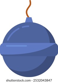 Symbol für Bombenkarikaturen. Spiel explosiv. Explosionssymbol