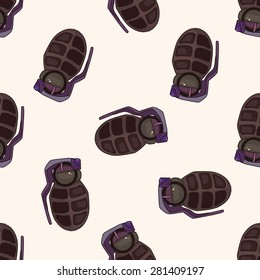 bomb , cartoon seamless pattern background