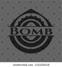 Bomb dark emblem