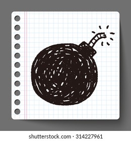 bomb doodle
