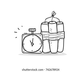 doodle de bomba