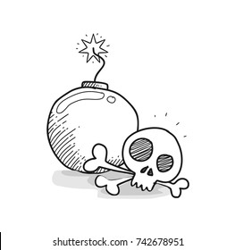 bomb doodle