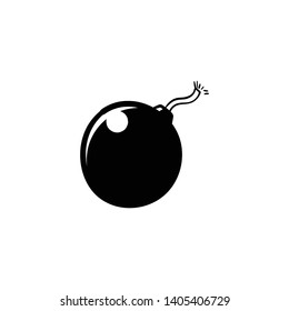 bomb doodle icon vector drawing