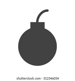 Bomb, dynamite, detonator icon vector image. Can also be used for military. Suitable for use on web apps, mobile apps and print media.