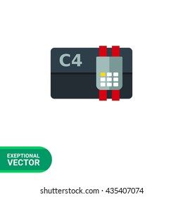 Bomb with Electronic Control Icon