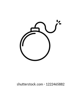 bomb icn vector eps10, 10 eps