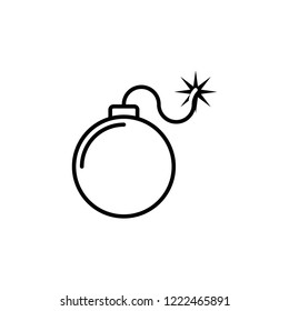 bomb icn vector eps10, 10 eps