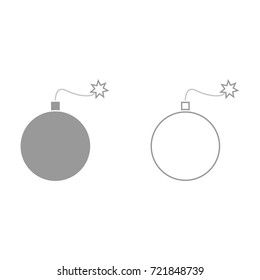 Bomb icon .