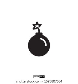Bomb icon, design inspiration vector template for interface and any purpose