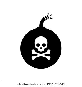 Bomb Icon Dynamite Symbol Danger Stock Vector (Royalty Free) 1211723641 ...