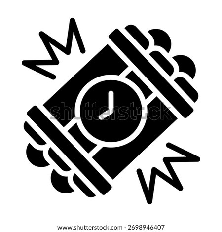 Bomb Icon Element For Design And Vector