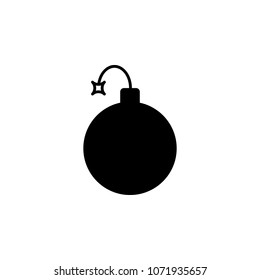 bomb icon. Element of minimalistic icon for mobile concept and web apps. Signs and symbols collection icon for websites, web design, mobile app on white background