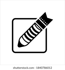 Icono De Bomba, Arma Explosiva Fusionada Para Detonar Carga Explosiva Bajo Cierta Ilustración De Arte Vector De Condición