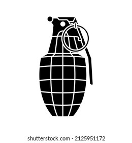 Bomb icon. explosives sign. vector illustration
