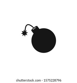 Bomb Icon. Flat style vector EPS.