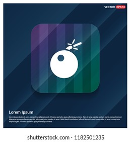 BOMB icon - Free vector icon
