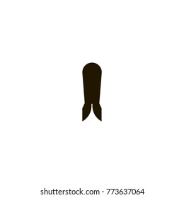 bomb icon. sign design