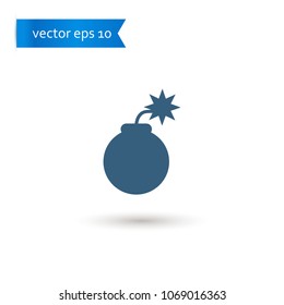bomb. bomb icon. sign design. Vector EPS 10.
