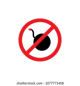 bomb icon stop