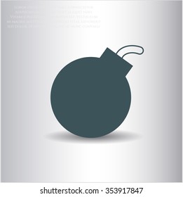 Bomb icon or symbol