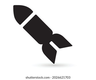 Bomb icon in trendy flat style isolated on background. Bomb icon page symbol for your web site design logo, app, UI. Vector EPS 10