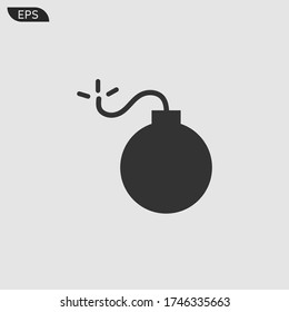 Icono de la bomba eps 10