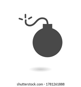 Bomb icon vector eps 10