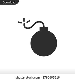 Icono de la bomba eps 10
