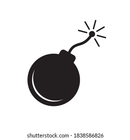Bomb-Icon-Vektorgrafik-Design