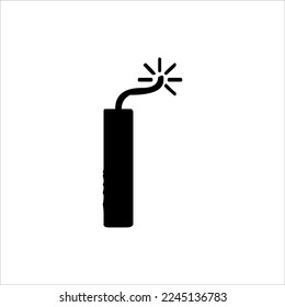 Bomb icon, vector illustration. Flat design style. bomb icon vector illustration isolated on white background, bomb icon eps. bomb icon graphic design vector symbol.
