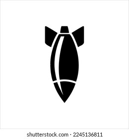 Bomb icon, vector illustration. Flat design style. bomb icon vector illustration isolated on white background, bomb icon eps. bomb icon graphic design vector symbol.